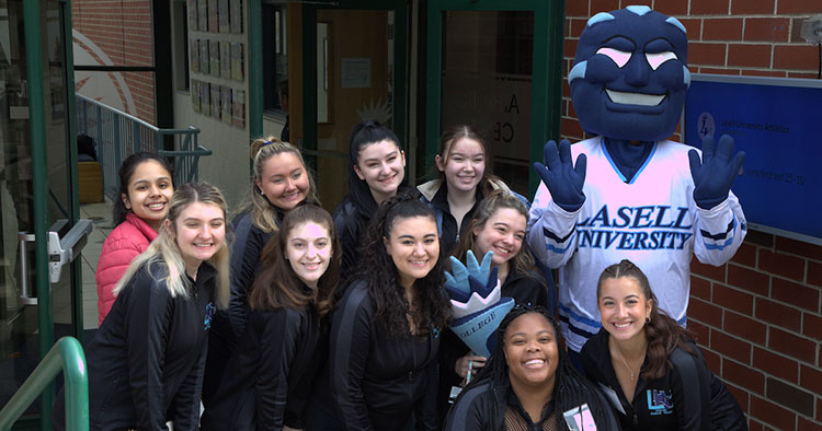 Dance Team with Boomer
