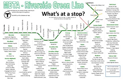 Green Line Map