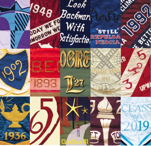 Class Banners from Lasell University