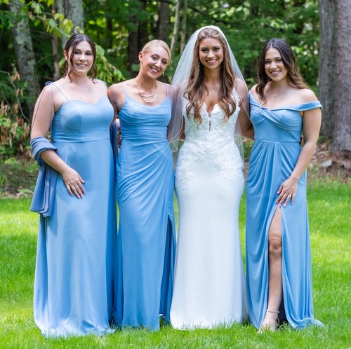 Leah Fierimonte '15, Taylor Hulitzky '15, Brianna Robbins '15, and Ayumi Ranucci ’17