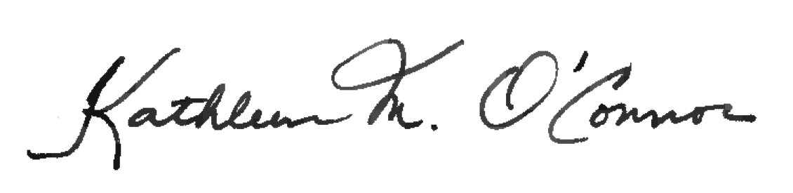 Kathleen O'Connor Signature