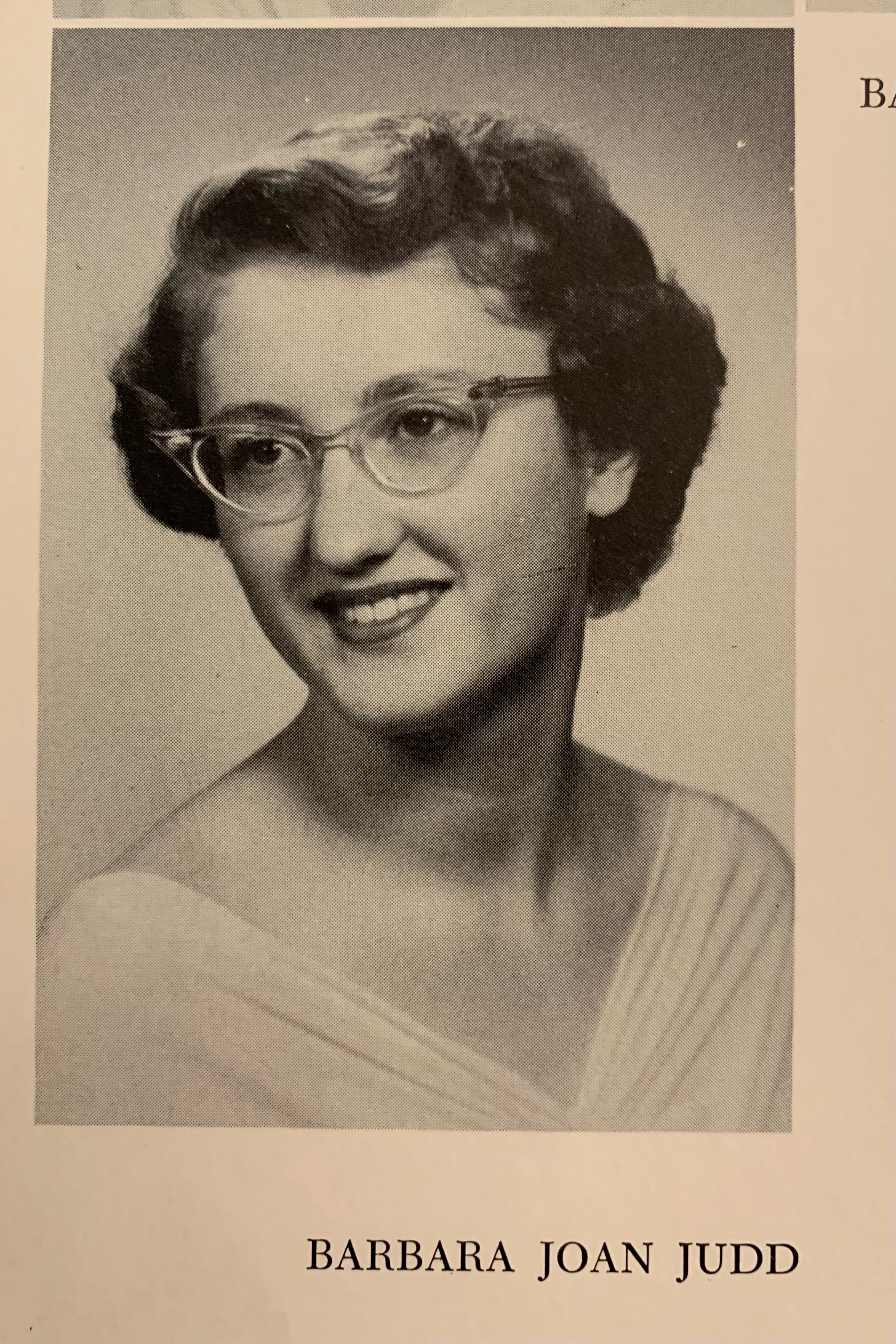 Barbara Judd Ozinga '55
