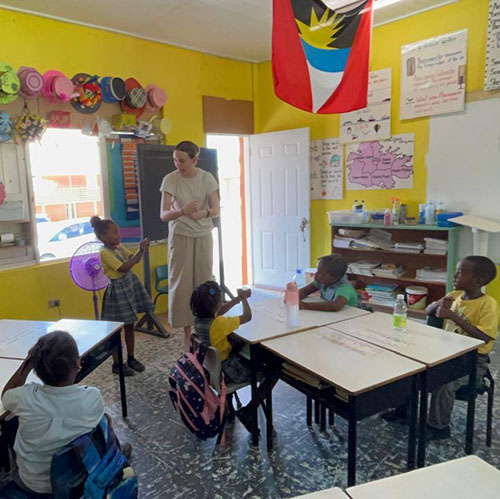 Classroom in Antigua