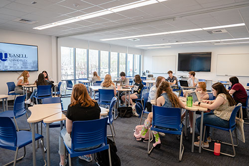 Lasell Students Classroom