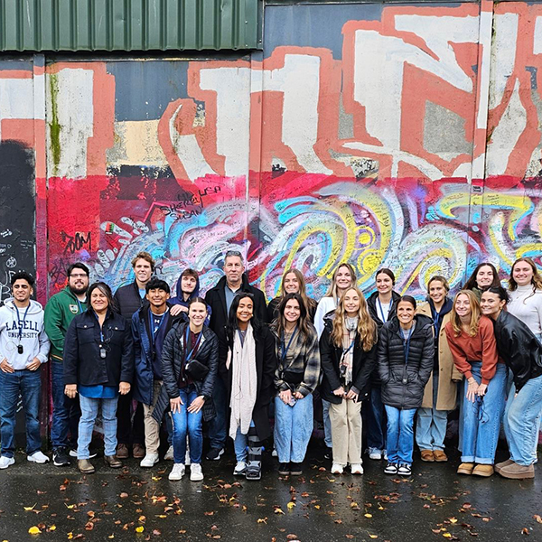 Students in Belfast, Ireland